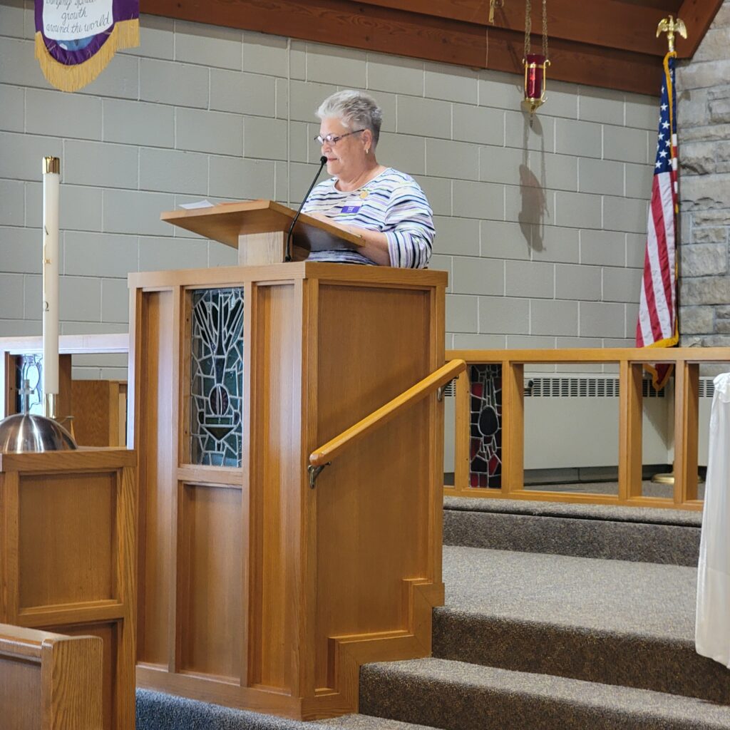 Quincy Zone Fall Rally at Our Redeemer held on Sept. 10, 2024.

Cheryl Long, LWML Central Illinois District President