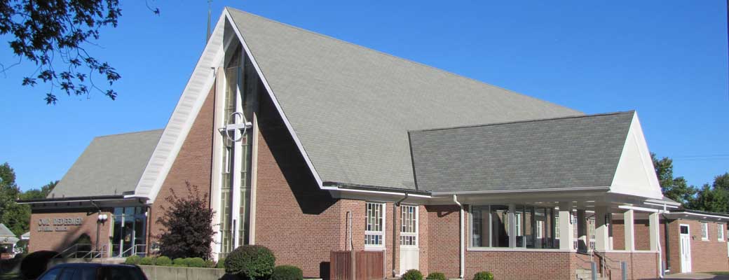 Exterior of Our Redeemer Lutheran Church, Quincy, IL